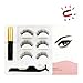 Produktbild GsMeety Wimpern Magnetisch, Magnetic Eyeliner, Wimpern mit Wasserdichtem Langlebigem mit 5 Magnet und Free Tweezer (3 Paare)