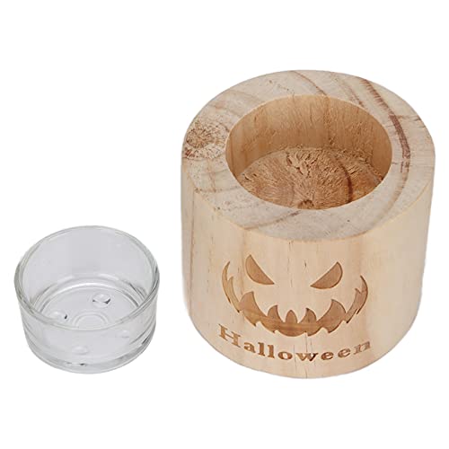 Portavelas de Madera, candelabro, Centro de Mesa Decorativo para Fiesta de Boda, decoración del hogar, Mesa de Troncos de Madera rústica