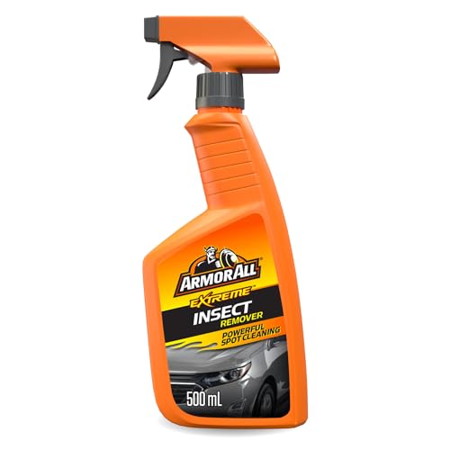 Armor All Insect Remover Spray 500 ml Removes Insects Tar Tree Sap and Bird Droppings from your Car Suitable for Paintwork Glass and Trim Ideal for Car & Motorcycle Detailing Made in the UK