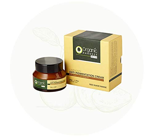 Organic HARVEST ACTIV LAMINOSITY- Anti Pigmentation Cream with Black Current Seed Oil RED GUAVE Range 50ge- 1.76oz for All Skin Types