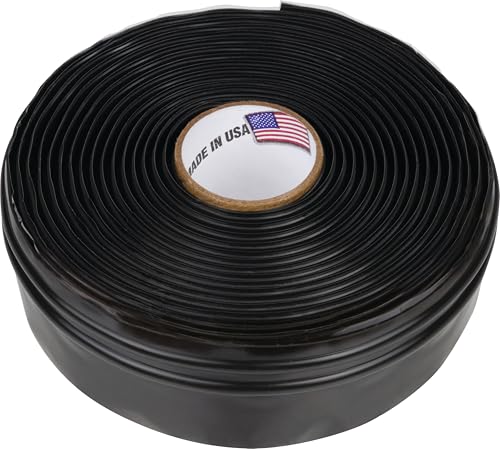 Tommy Tape Silicone Rubber Grip Wrap for Tool Handles, Fitness