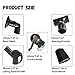 LDZBUOM Outdoor Patio Umbrella Parts Replacement,Outdoor Courtyards Patio Umbrella Accessories Steering Bracket (Lifting Fixed Handle)