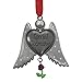 Special Godmother Ornament - Angel Wings Ornament with Rose Charm and Special Godmother Engraved - God Mom Angel