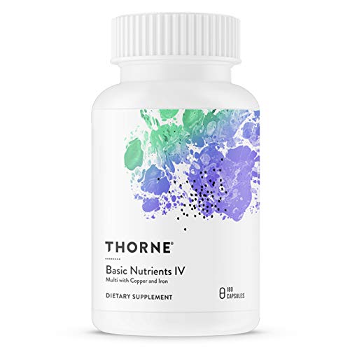Thorne Research - Basic Nutrients IV with Copper and Iron - Multiple Vitamin-Mineral