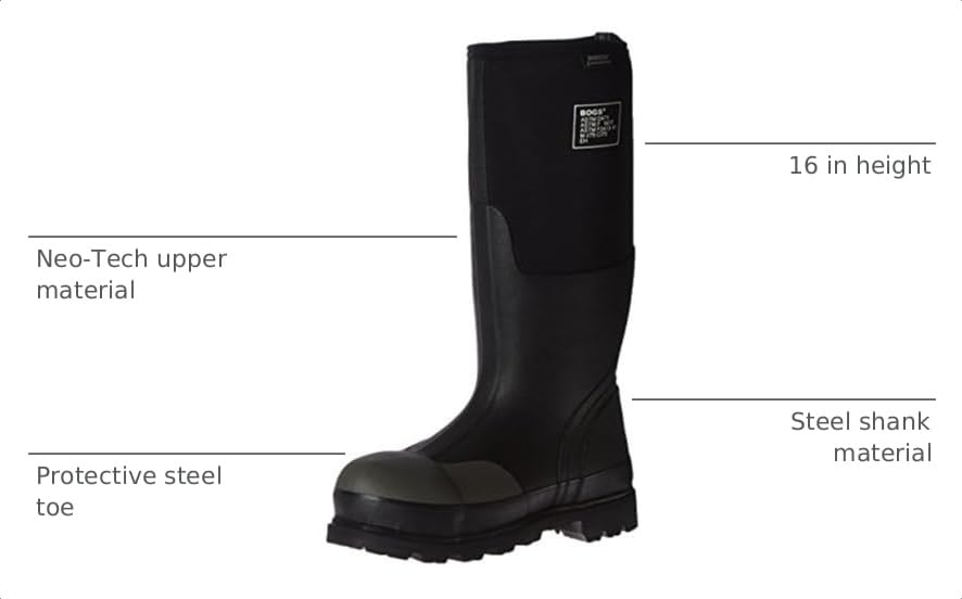 Image of BOGS Rancher Forge Steel Toe