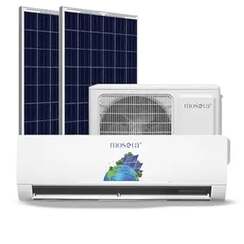 1.5 Ton Solar Hybrid Air Conditioner (On-Grid Direct Solar Air Conditioner) | Solar Air Conditioner By MosetaMoseta Solar Split Air Conditioner With Magnetic Motion Compressor, BLDC, mppt Technology,