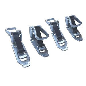 Trupa 4 x Verschlusslager 60 mm Schaufelhalter Spatenhalter Axthalter Besenhalter