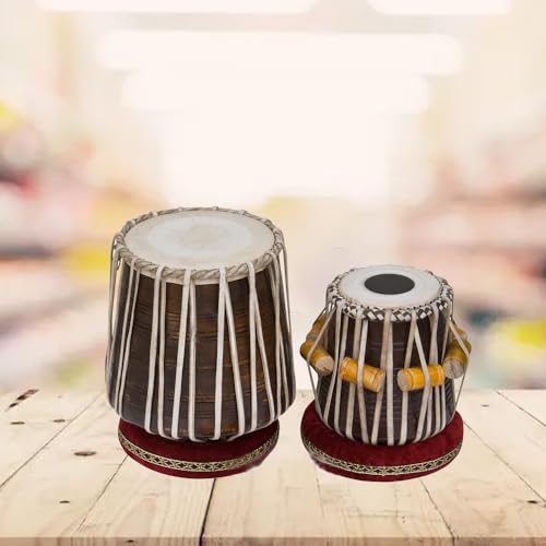 Professional Rosewood Dhama Drum Set with Carry Bag