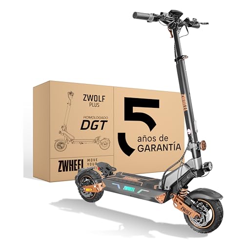 ZWHEEL ZWOLF | Patinete Eléctrico Adultos Homologado con Talleres España