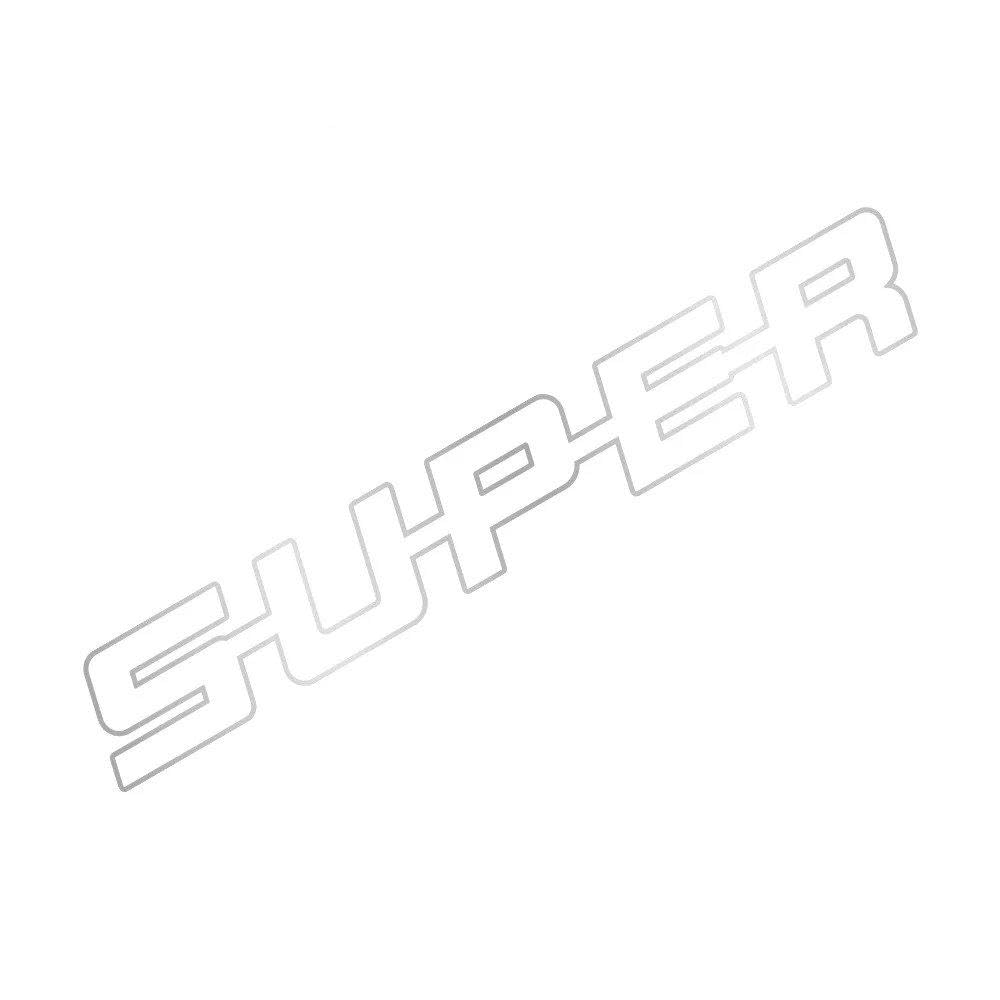 Auto Accessory Super Car Windshield Sticker Auto Tuning Accessories(Matt Silver)
