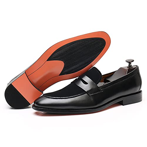 Zapatos sin cordones hombre para negocios y traje formal de boda 3