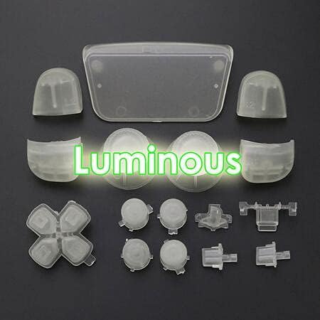 Miniatura 2 de Juego completo de botones para PS5 Joysticks Dpad R1 L1 R2 L2 Tecla de dirección ABXY Botones de disparador Tapa de botón Cubierta para Sony