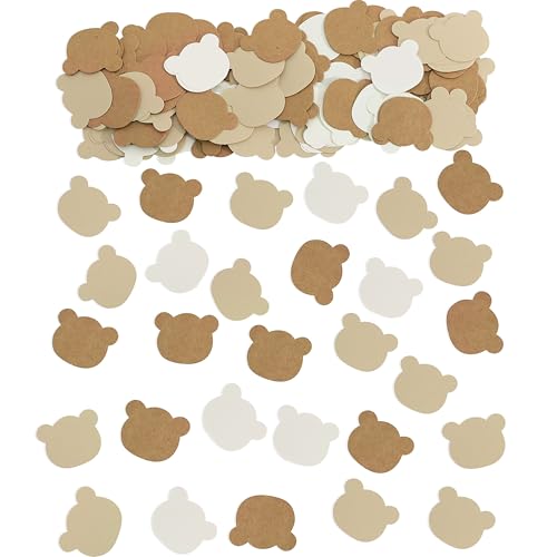Bear 1st Birthday Confetti,Bear First Party Decoration