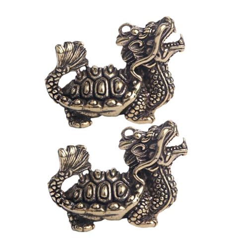 HAMPPLIES Messing Drachenschildkröte Dekoration Vintage Stil Kreative Desktop Figur Feng Shui Ornament für Wohn und Büroraum HAMPPLIES Messing Drachenschildkröte Dekoration Vintage Stil Kreative Desktop Figur Feng Shui Ornament für Wohn und Büroraum