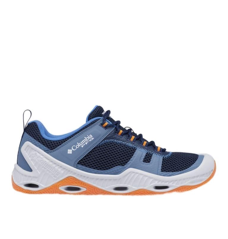 Image of COLUMBIA Men's PFG Pro Sport Shoe, 10, Collegiate Navy, Orange Blast