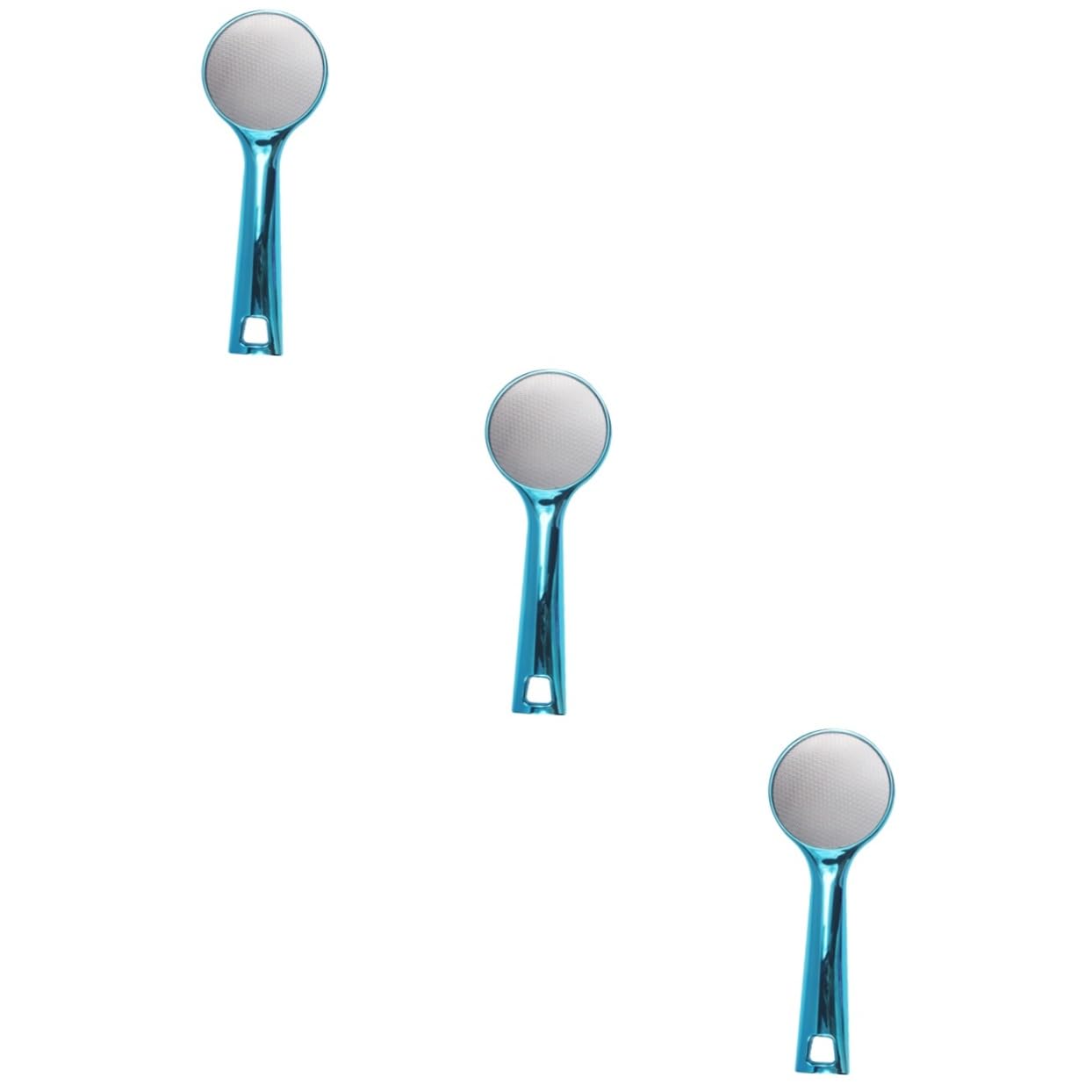 Healvian 3stücke Langer Handgriff Hornhautentferner Dualseitige Nano-glas Fußfeile Für Effektive Fußpflege Leicht Waschbar Zur Entfernung Von Toter Haut Für Damen Und Herren Blau
