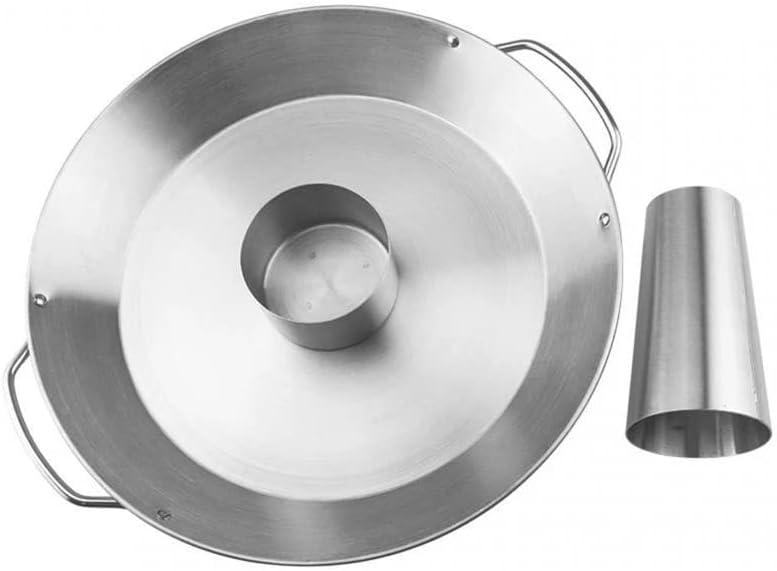 Stainless Steel Roast Chicken Pot BBQ Detachable Cone Roasting Pan Outdoor Picnic Utensils Rack
