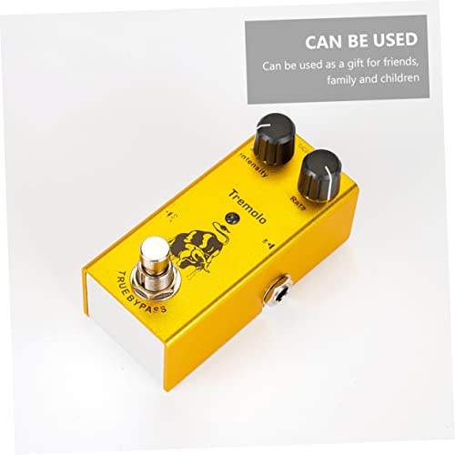 Pédale tremolo guitare électrique effet bypass simulation tubes modulation - 3