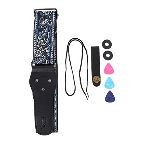Vaguelly Sangle de Guitare Réglable Style Bohême Large Bandoulière de Guitare Sangle Ukulélé Médiators Sangle de Cou… - Les Beatles, Paul McCartney, John Lennon, RIngo Starr, George Harrison Vaguelly Sangle de Guitare Réglable Style Bohême Large Bandoulière de Guitare Sangle Ukulélé Médiators Sangle de Cou…