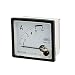 New Lon0167 Plastic Housing 5A Analog AC Current Mounted Panel Meter Gauge(KunststoffgehÃ¤use 5A - Analog - AC - MessgerÃ¤t fÃ¼r Wechselstrom