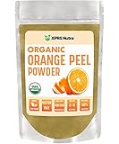 XPRS Nutra Organic Orange Peel Powder - Orange Peel Powder Organic for Skin and Nail Health - Rich...