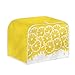 Salabomia Toaster Cover 4 Slice, Yellow Lemon Washable Bread Maker Cover Toaster Protector, Dustproof Kitchen Appliance Accessories, Women Gift