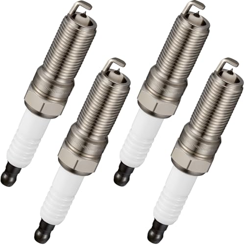 Image of BDFHYK SP530 Iridium Spark Plugs Compatible with Mazda 3 6 for Lincoln MKZ for Mercury Mariner Milan C-Max Escape Fusion Transit Connect 2.0L 2.3L 2.5L L4 Engine Replacement for AYFS32YR, Set of 4