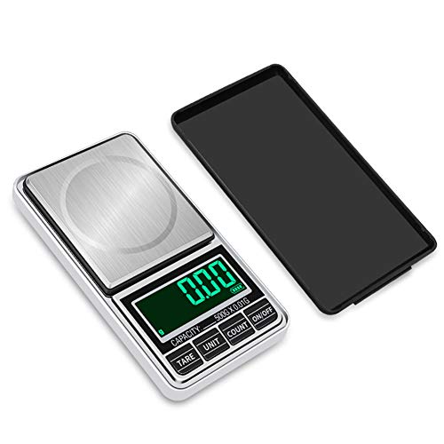 Digital Pocket Gram Scale - Precision 0.01gram Mini Small Scale Portable Jewelry Kitchen