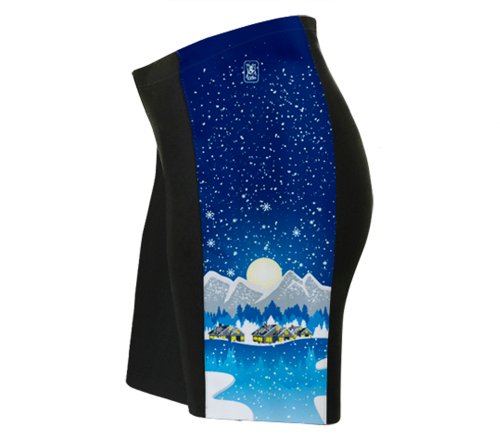 Shorts para ciclismo ScudoPro Winter Wonderland para hombre miniatura 1