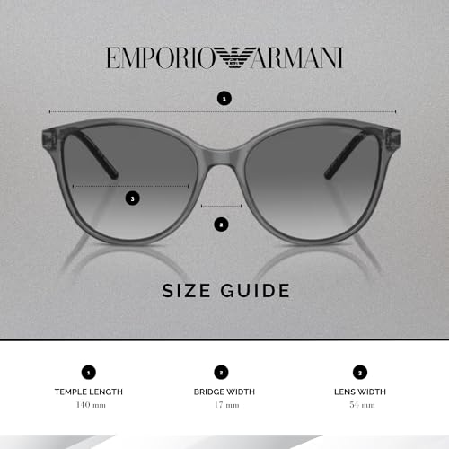 EMPORIO ARMANI EA4220 54MM Cat Eye Sunglasses For Women +BUNDLE with ACCESSORY EYEWEAR KIT4