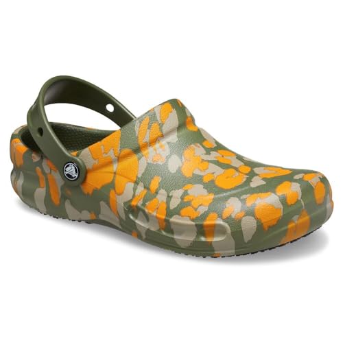 Image of Crocs Unisex-Adult Classic Marbled Tie-dye Clogs