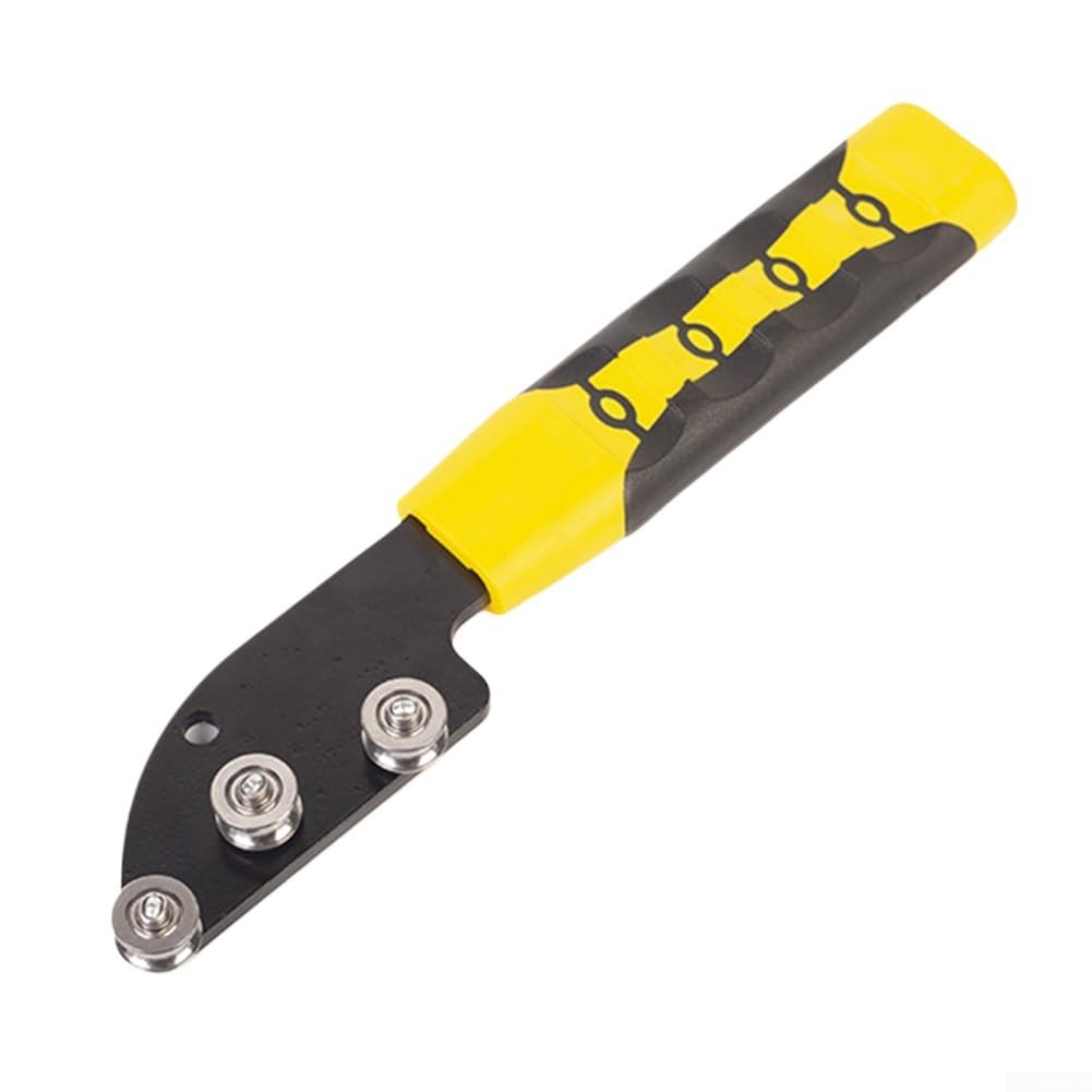 2 piastre per capelli metallici, manutenzione elettrica, creazione di gioielli, con rullo liscio, angolo regolabile, per attività di raddrizzamento dei fili, strumento per raddrizzare i fili (1 pezzo)