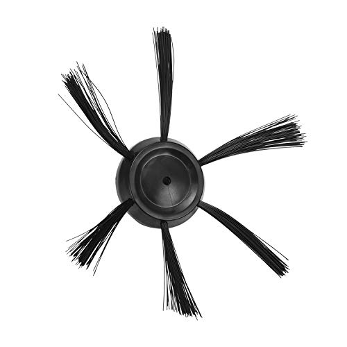 Nrpfell 2PCS Black Side Brushes for BowAI Vacuum Cleaner Parts