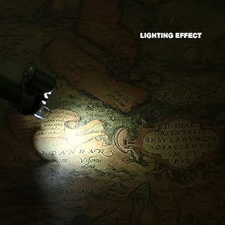 Adjustable 100x Microscope Loupe with Light Led Portable Handheld Magnifier Multifunction Pocket Jewelry Handheld