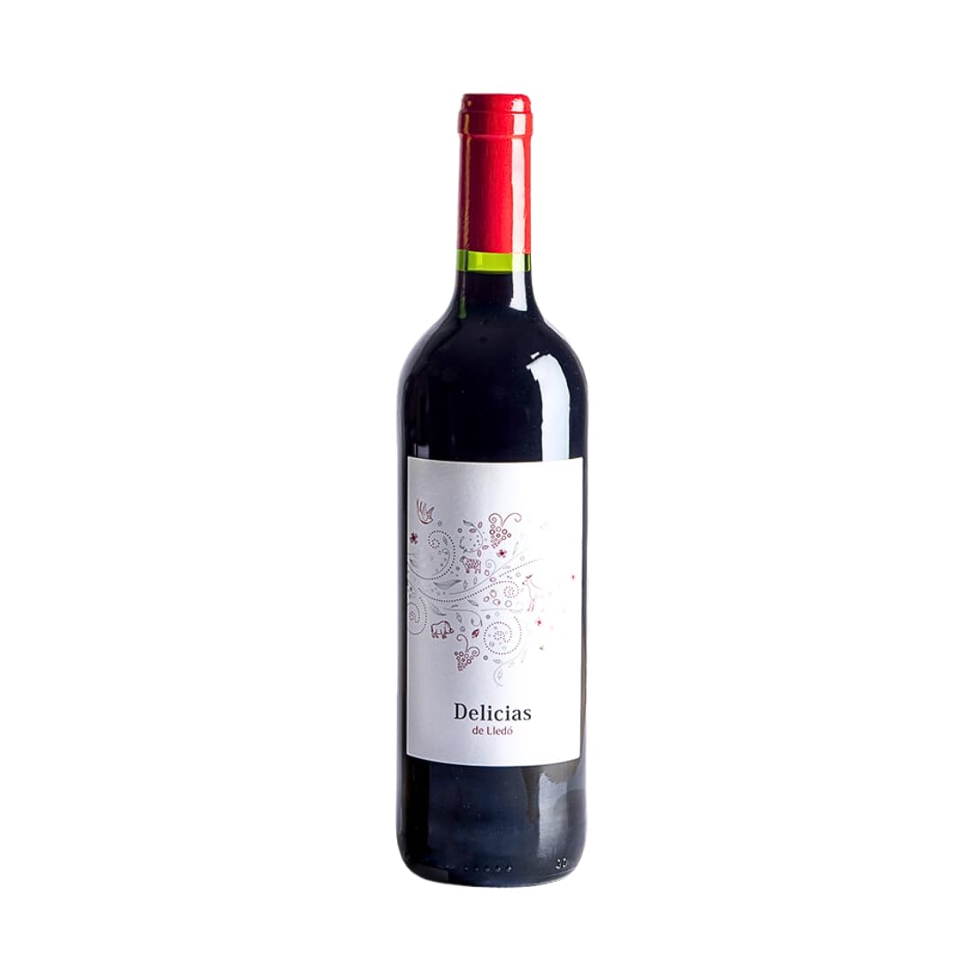 DEGUSTA TERUEL. Cestas de Navidad para Regalar con Aceite de Oliva DOP Bajo Aragón, Embutidos, Foie Gras en lata y Vino Tinto Delicias de Lledó