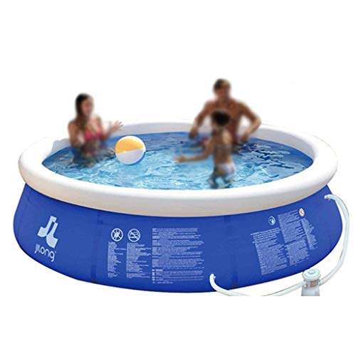 SHWYSHOP Badewannen Badewanne Großes Familienschwimmbad Strandschwimmbad im Freien Pumpe verdicktes Schwimmbecken Zu…