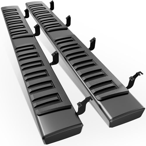 YZONA 6.5 Running Boards Compatible with 2022 2023 2024 2025 2026 Tundra CrewMax Cab - Side Step Rails Nerf Bars Aluminum Alloy for Vehicle 4 Full Size Doors