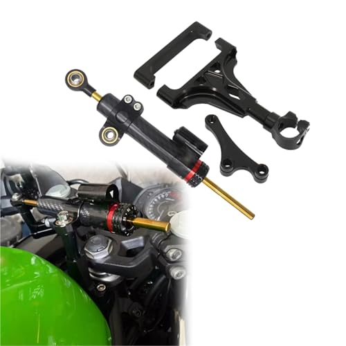 Amortisseur de direction pour Kawasaki Z750 ABS 2003-2013 stabilisateur moto noir