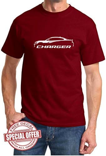 2015 2016 2017 Dodge Charger Classic Outline Design Tshirt