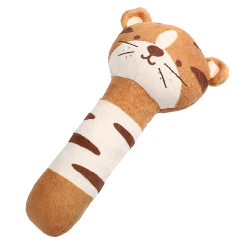 FUNNETOYU タイガー ラトル おもちゃ ぬいぐるみ 動物 赤ちゃん用 赤ちゃん
