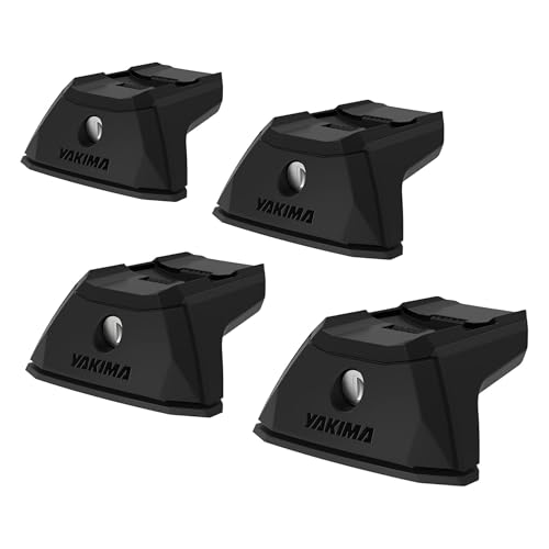 Yakima TrackTower Cargo Roof Rack Tower 4 Packs