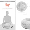 Best-Friends-by-Sheri-The-Original-Calming-Donut-Cat-and-Dog-Bed-in-Lux-Fur-Gray-Medium-30x30 Donut Dog Beds - Orthopedic, Calming, and Elevated