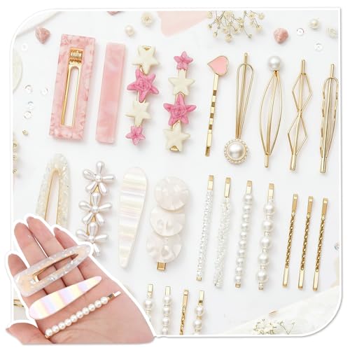 20 Piezas Pinzas Decorativas para Cabello miniatura 5
