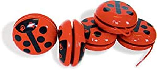 Vilac - 7075 - Jeux et Jouets en Bois - Yo-yo Coccinelle, 30 cm