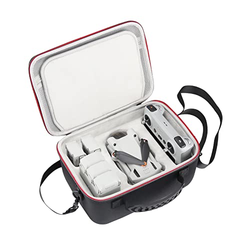 Ueyake Mini 3 Pro Case, Portable Travel Bag for DJI Mini 3 Pro Drone, Compatible with DJI RC or RC-N1 Controllers and Other Accessories (Black) -  Ueyake - 05