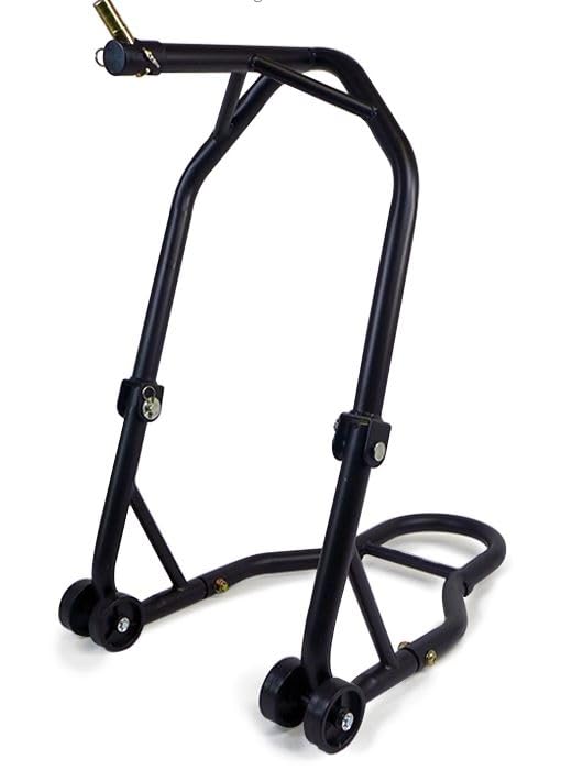 Béquille Avant Moto Universelle sous T de Fourche – FrontEasy – Support Stable et Pratique pour Entretien et Réparations (Noir)