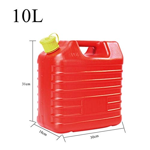 Fuel tank Fuel Can Jerry Cans Explosion-proof Fuel Tank Spare Petrol Oil Gasoline Cans Car Motorcycle Fuel Tanks Container For storing oil (Size : 10L)