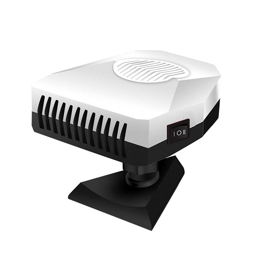 Amazon.com: MACHSWON 12V 150W car Heater Warm u0026 Natural Wind 2 in 1  Electric Heater Cooling Fan Fast Heating 360° rotatable : Automotive
