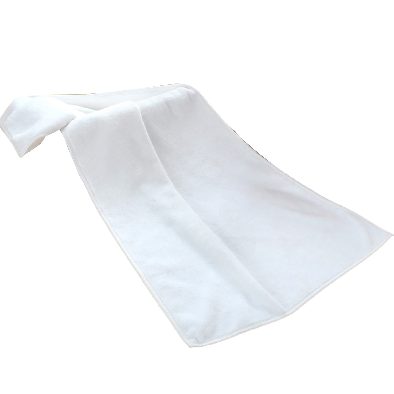 Remorui Drying Towels Microfiber Hair Towel Wrap Turban Microfiber Drying Bath Shower Quick Dry Prevent Split White