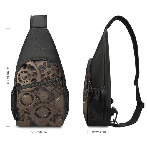 Bolso tipo bandolera casual para senderismo y viaje miniatura 2